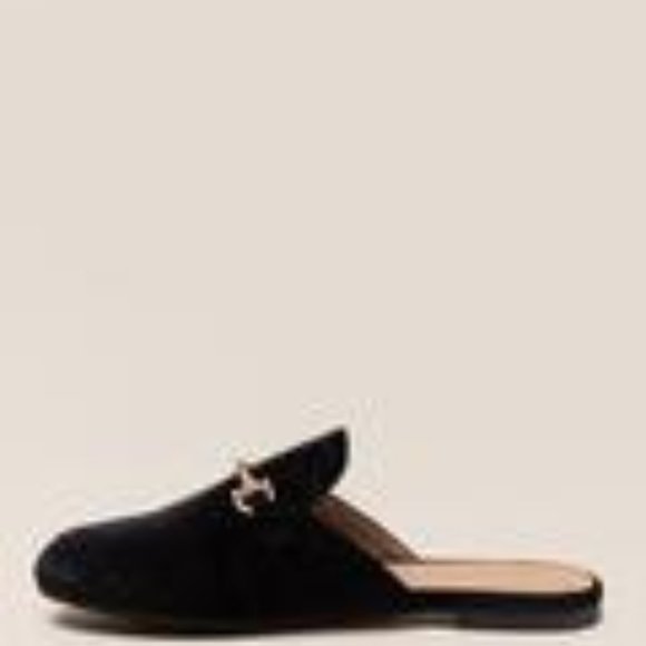 NWT Slip On Wanted Frankie Women's Black Mule Flats Loafers All Sizes - Picture 4 of 11